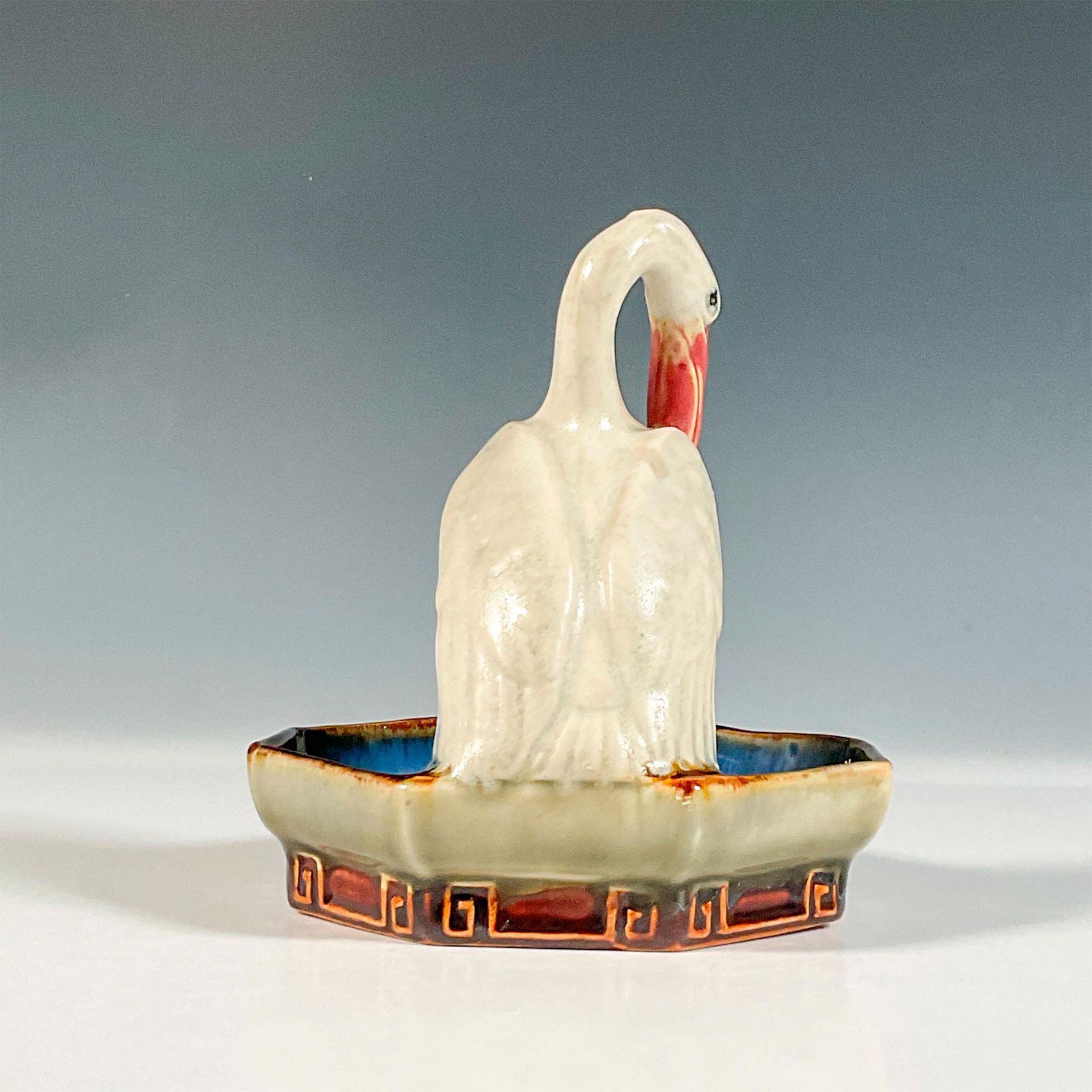 Doulton Lambeth Harry Simeon Stoneware Bibelot, Pelican - Bild 2 aus 3