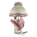 Keramos Porcelain Figural Lamp