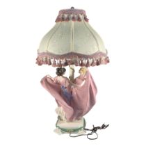 Keramos Porcelain Figural Lamp