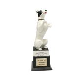 Royal Doulton Advertising Figure, Stauffer & Son Begging Dog