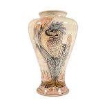 Cobridge Pottery Stoneware Vase, Bird