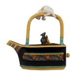 Minton Archive Collection Limited Edition Cat & Mouse Teapot