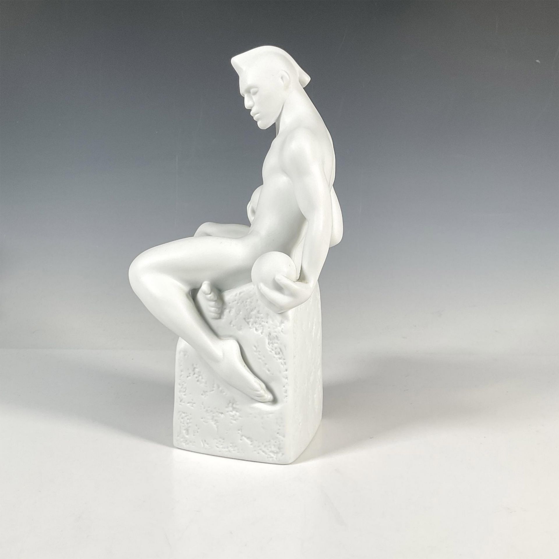 Royal Copenhagen Porcelain Zodiac Figurine, Libra - Image 2 of 5