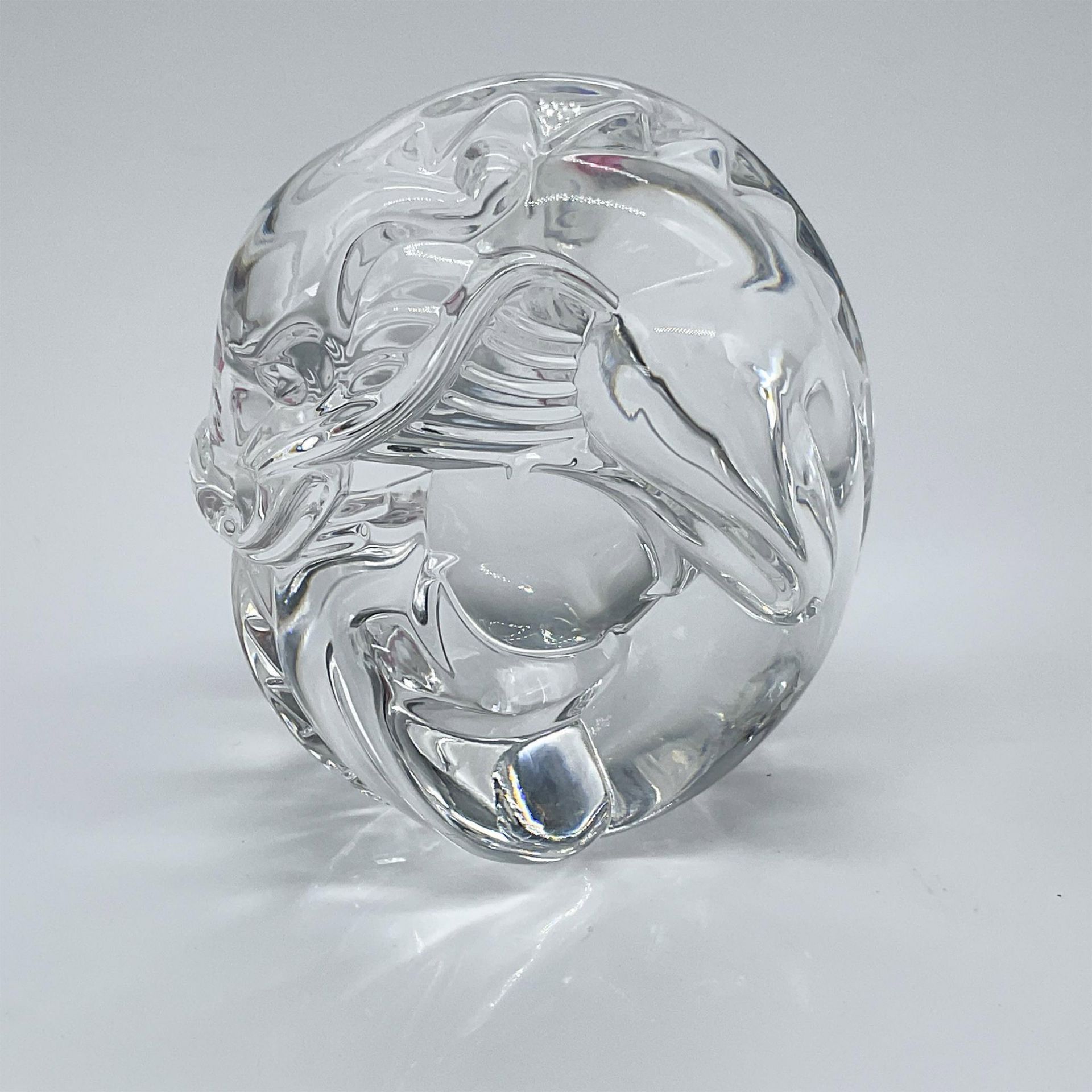 Steuben Glass Crystal Dragon Hand Cooler - Image 2 of 3