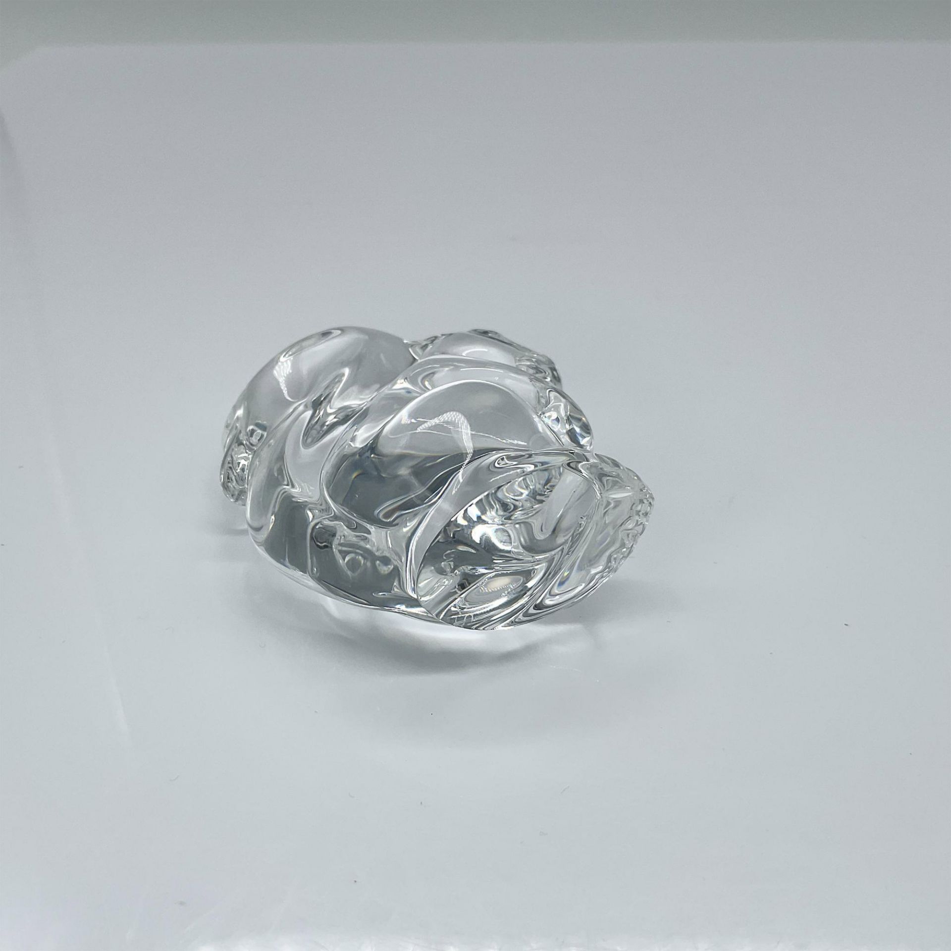 Steuben Crystal Glass Animal Hand Cooler, Squirrel - Image 3 of 3