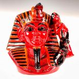 The Pharaoh D7028 Flambe - Large - Royal Doulton Character Jug