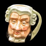 Lawyer D6524 - Mini - Royal Doulton Character Jug