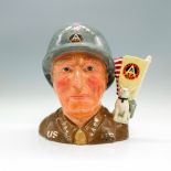 General Patton D7026 - Large - Royal Doulton Character Jug