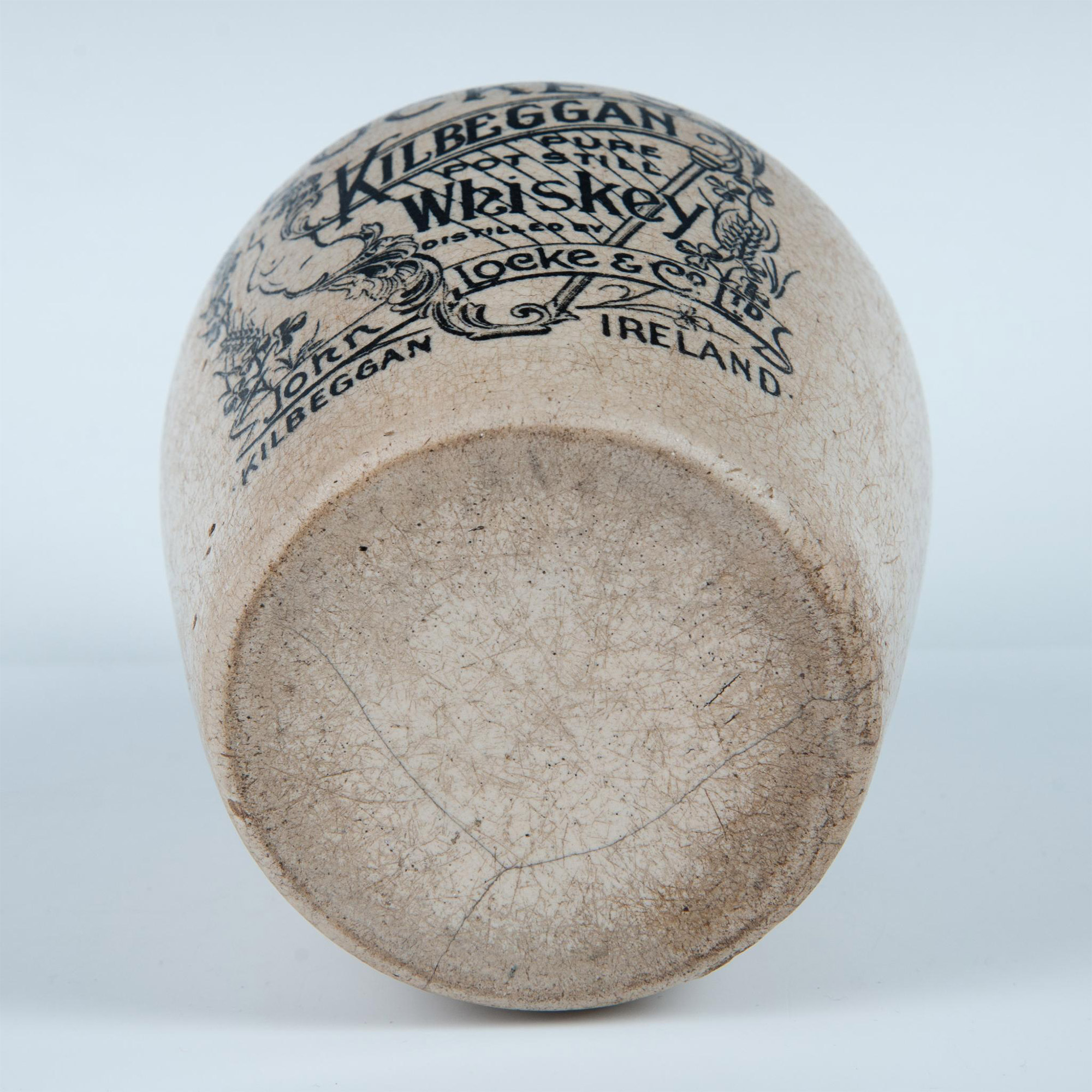 Locke's Kilbeggan Antique Stoneware Whiskey Bottle - Image 6 of 6