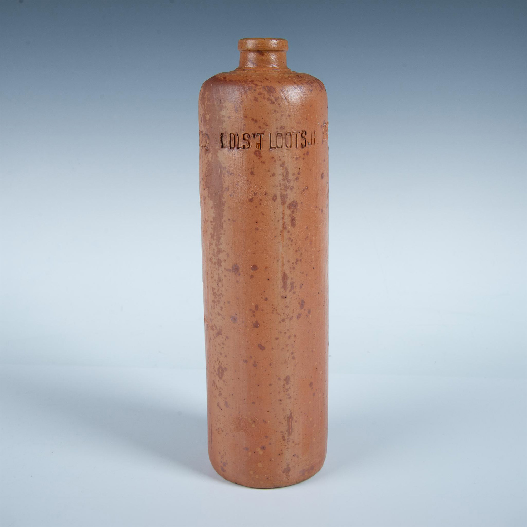 Antique Stoneware Liquor Bottle, Erven Lucas - Image 3 of 6