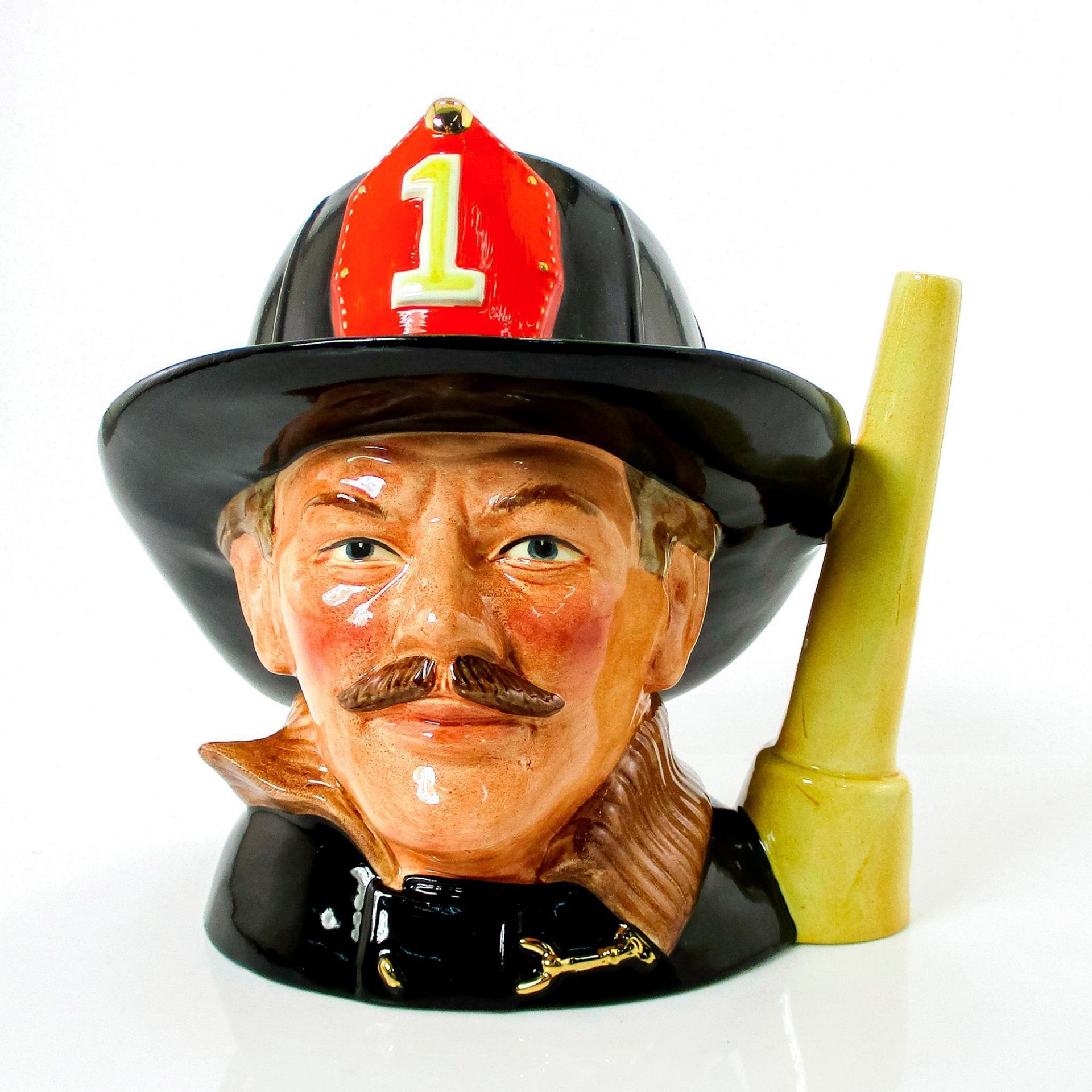 Fireman (Fire Hose Handle) 6697 - Large - Royal Doulton Character Jug