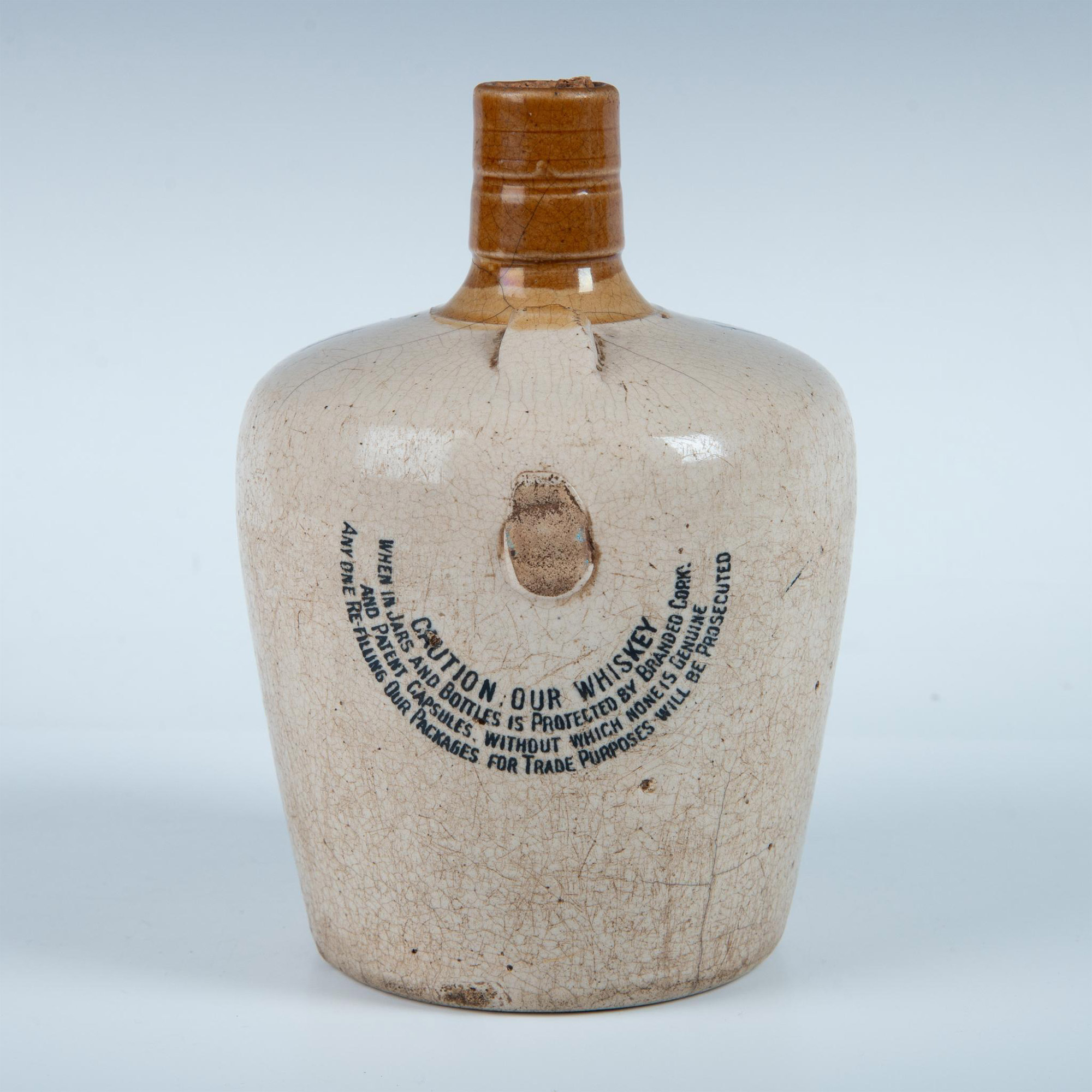 Locke's Kilbeggan Antique Stoneware Whiskey Bottle - Image 2 of 6