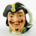 Capt Henry Morgan D6510 - Mini - Royal Doulton Character Jug