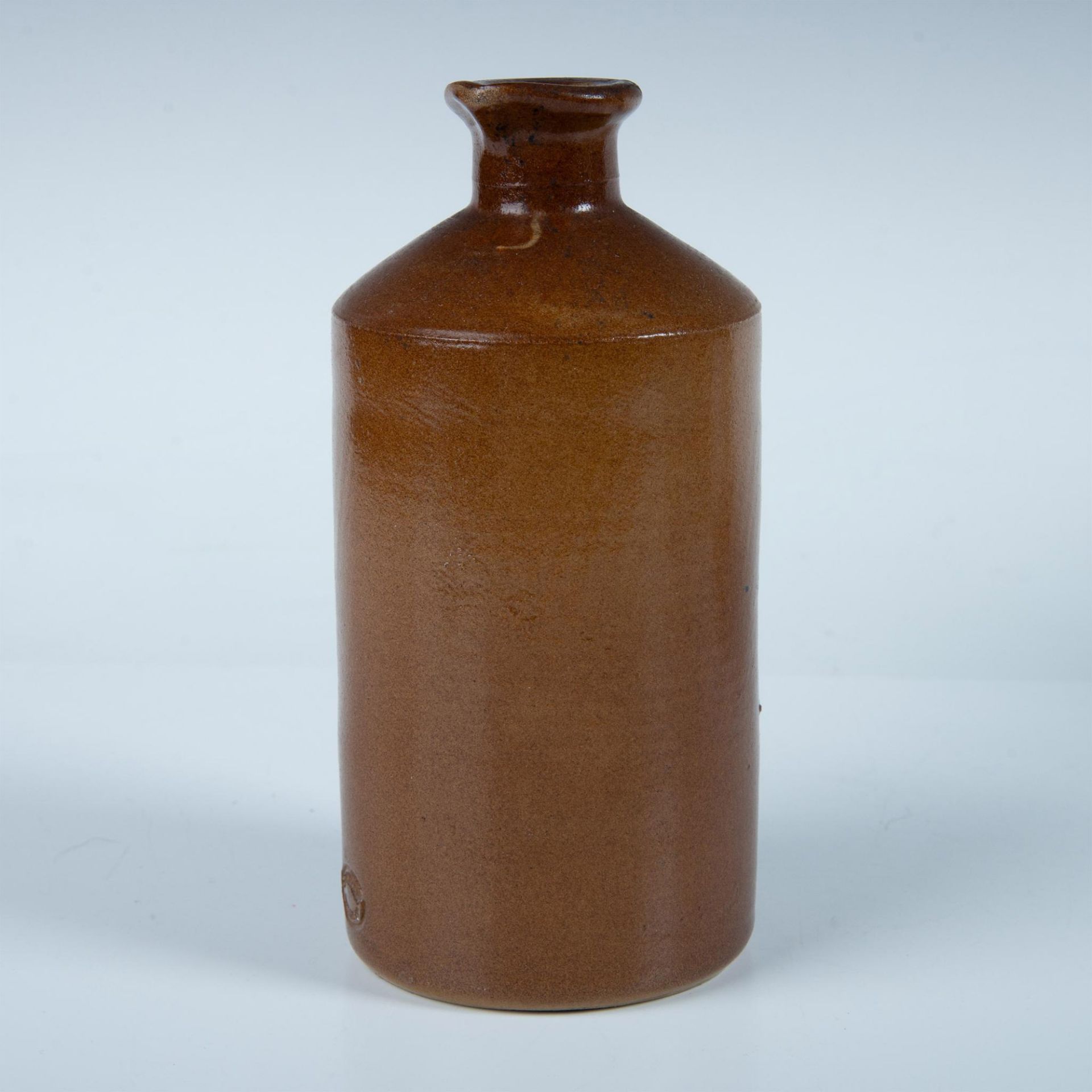 Antique Bourne Denby Stoneware Ink Bottle