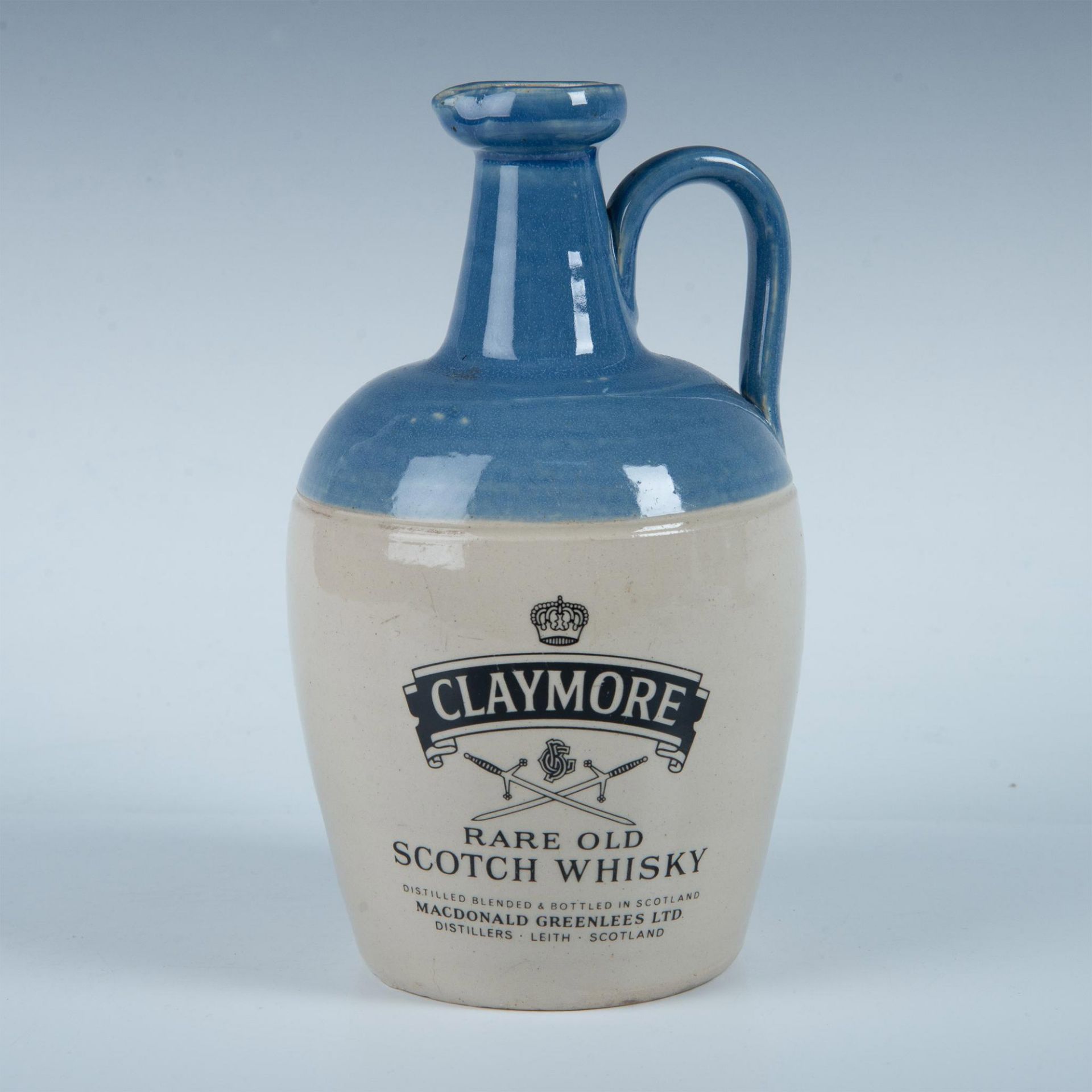 Vintage Stoneware Claymore Whisky Jug