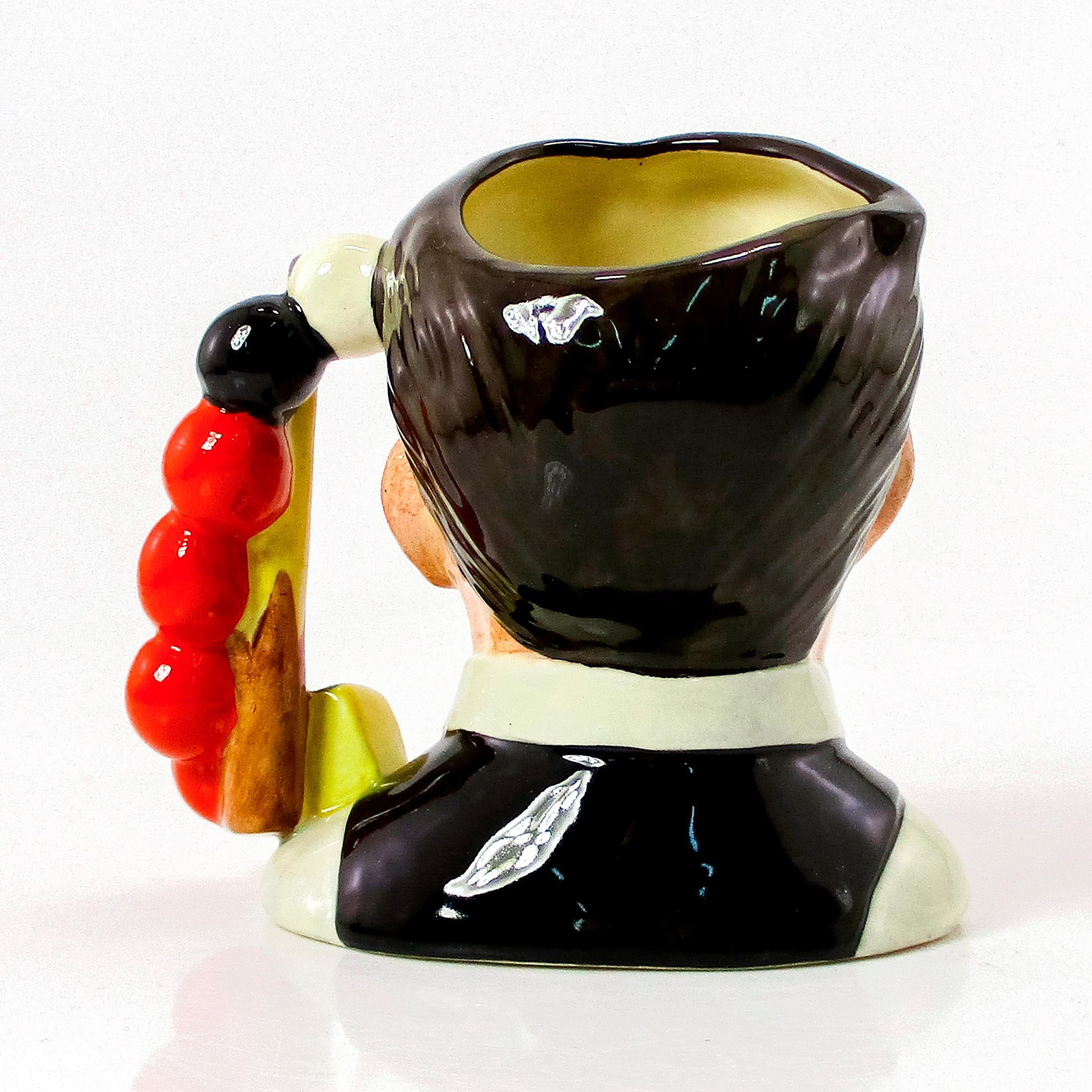 Snooker Player D6879 - Small - Royal Doulton Character Jug - Image 2 of 3