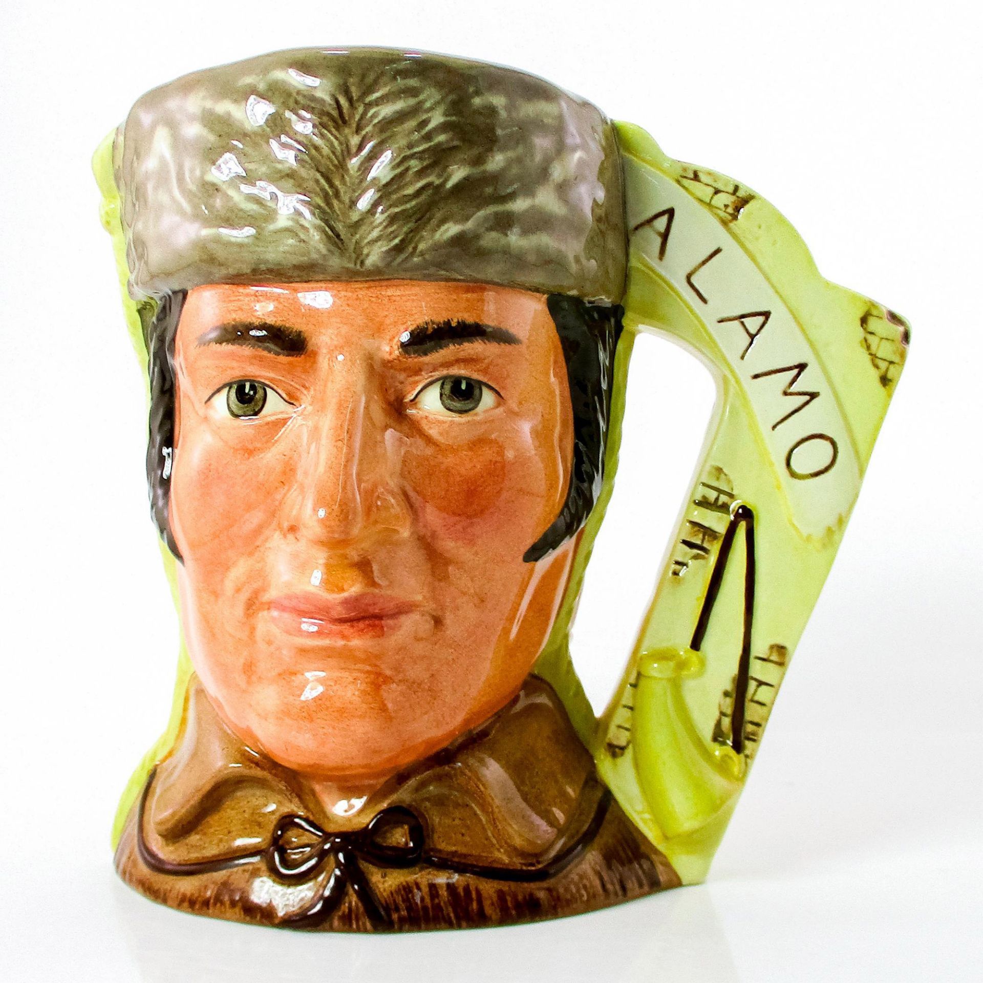 Davy Crockett Santa Anna D6729 - Large - Royal Doulton Character Jug - Bild 6 aus 8