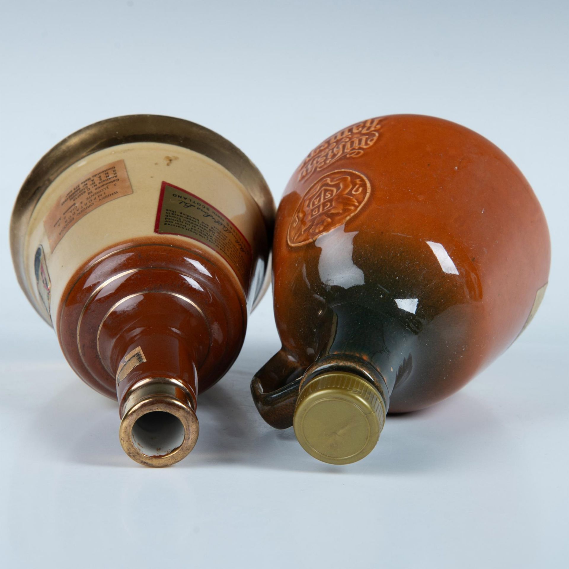 2pc Ceramic Whisky Bottles, Bell's & Whisky Ramsay - Bild 5 aus 7