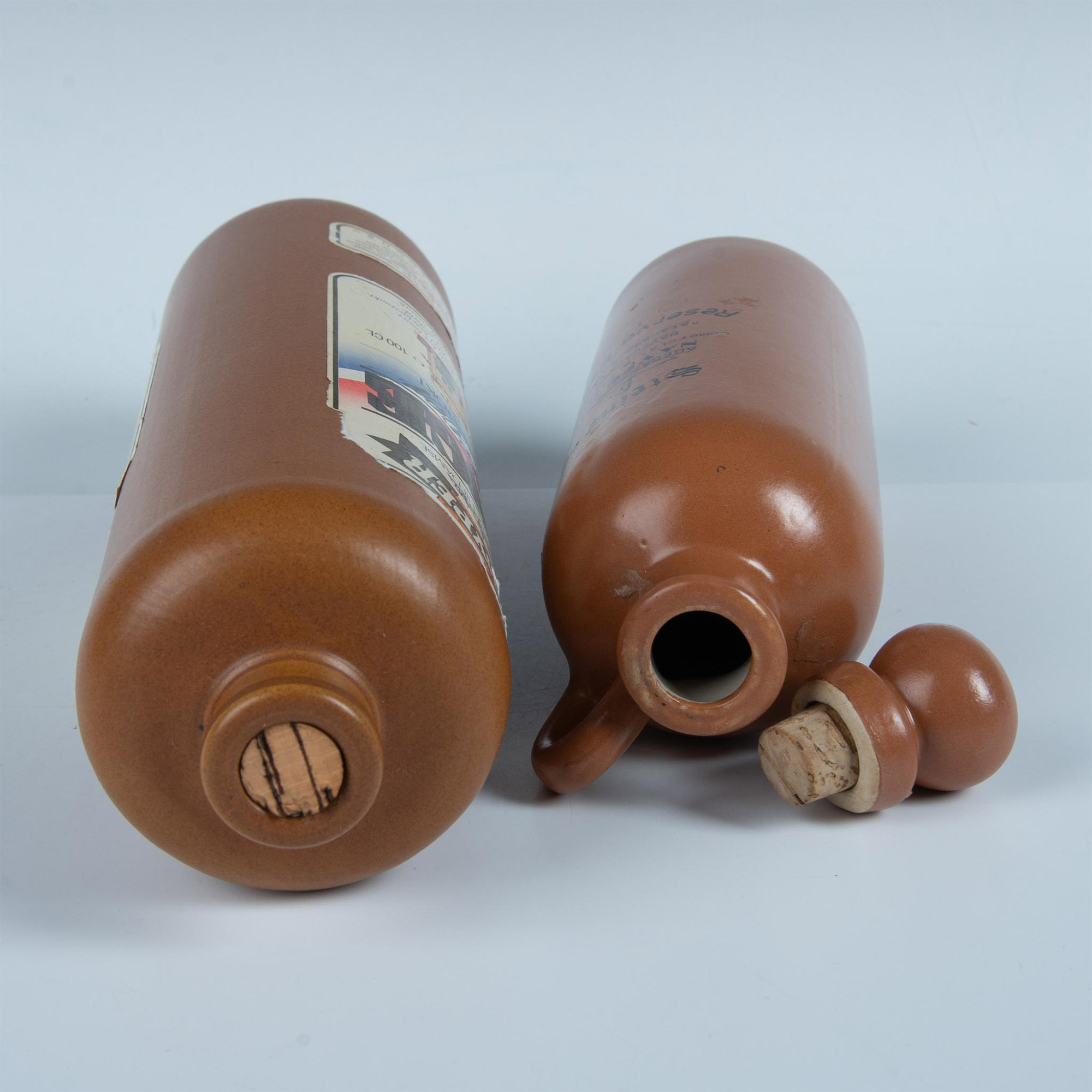 2pc Antique Ceramic Liquor Bottles, De Kuyper & Steinhaeger - Bild 4 aus 5