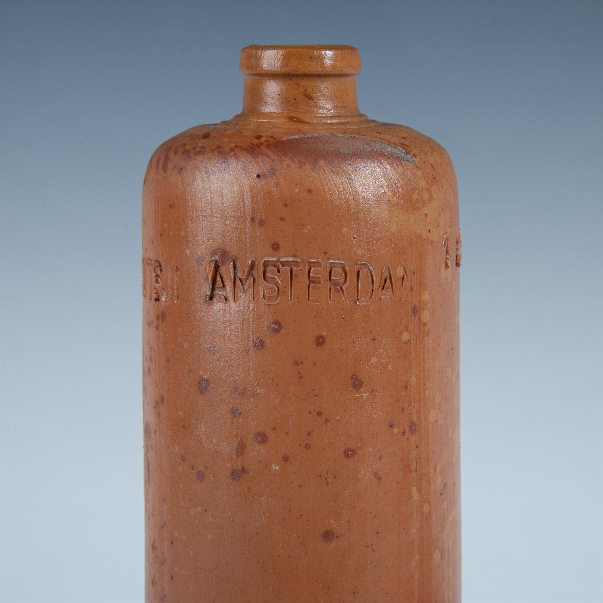 Antique Stoneware Liquor Bottle, Erven Lucas - Image 2 of 6