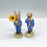 2pc Royal Doulton Bunnykins Figurines, Band DB86/90