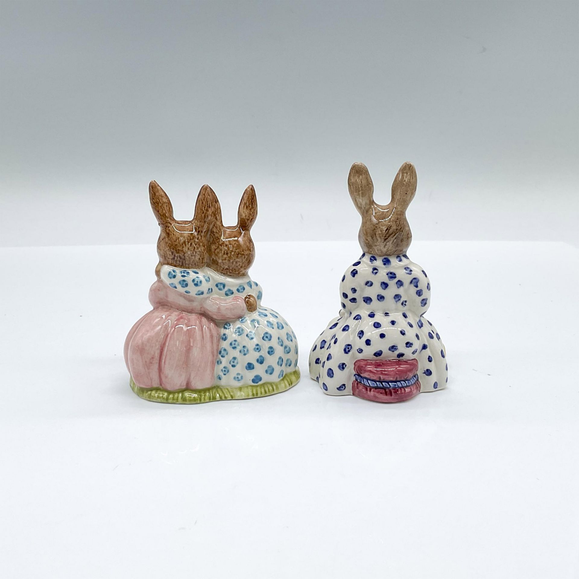 2pc Royal Doulton Bunnykins Figurines, Storytime & Susan - Bild 2 aus 3