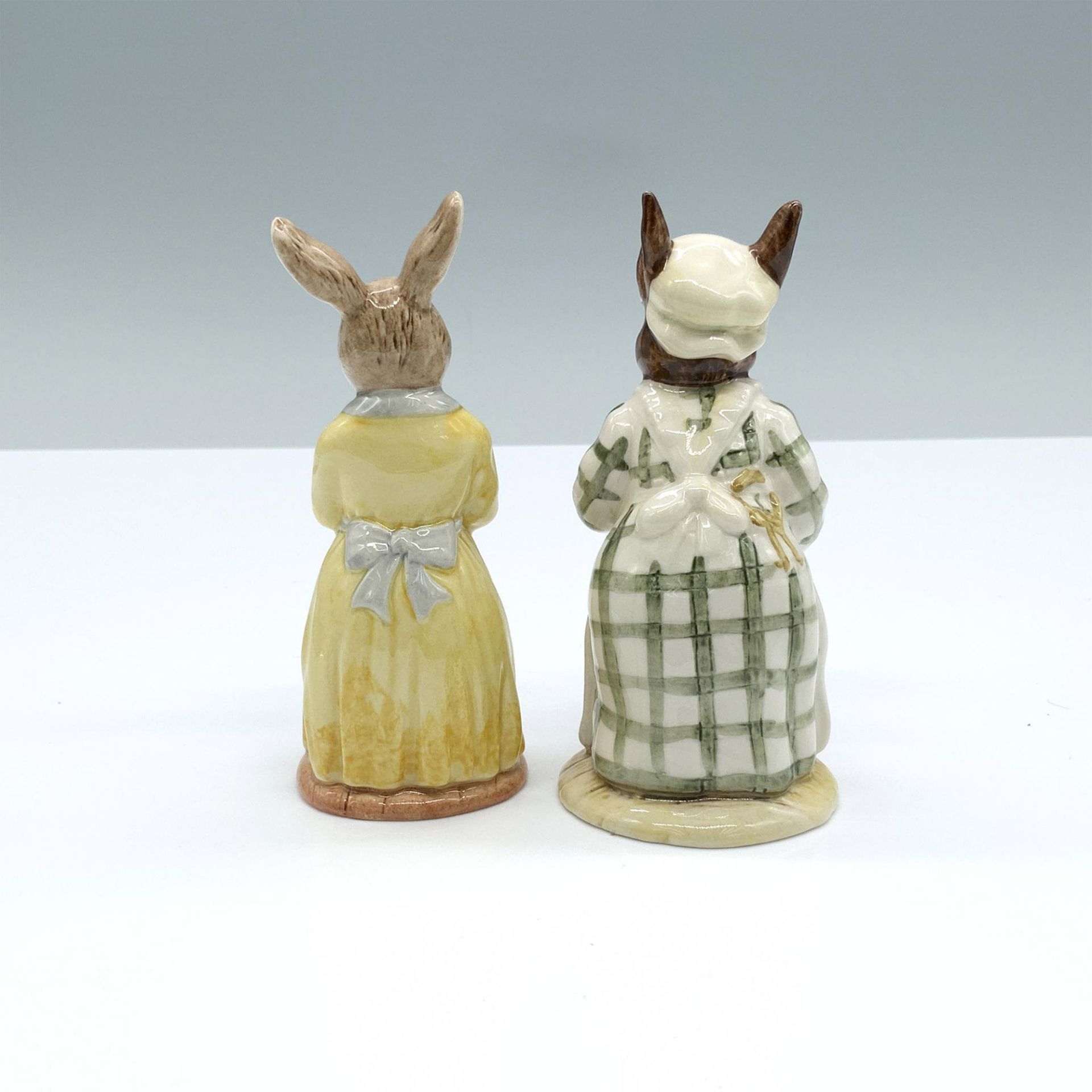 2pc Royal Doulton Bunnykins Figurines, Bakers DB137/85 - Bild 2 aus 3