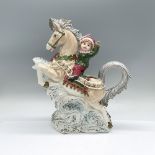 Fitz and Floyd Omnibus China Christmas Pitcher