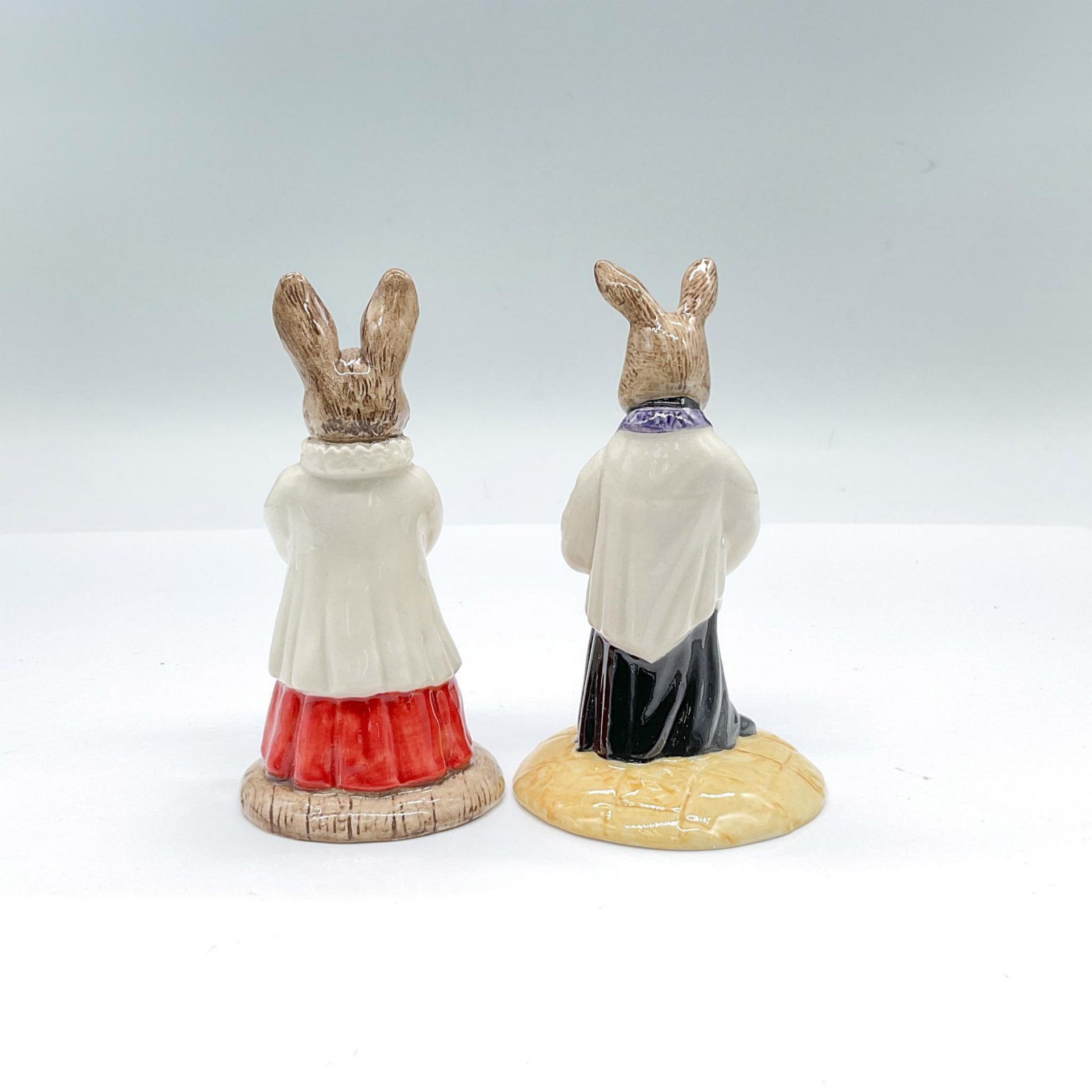 2pc Royal Doulton Bunnykins Figurines, Holy DB254/232 - Image 2 of 3