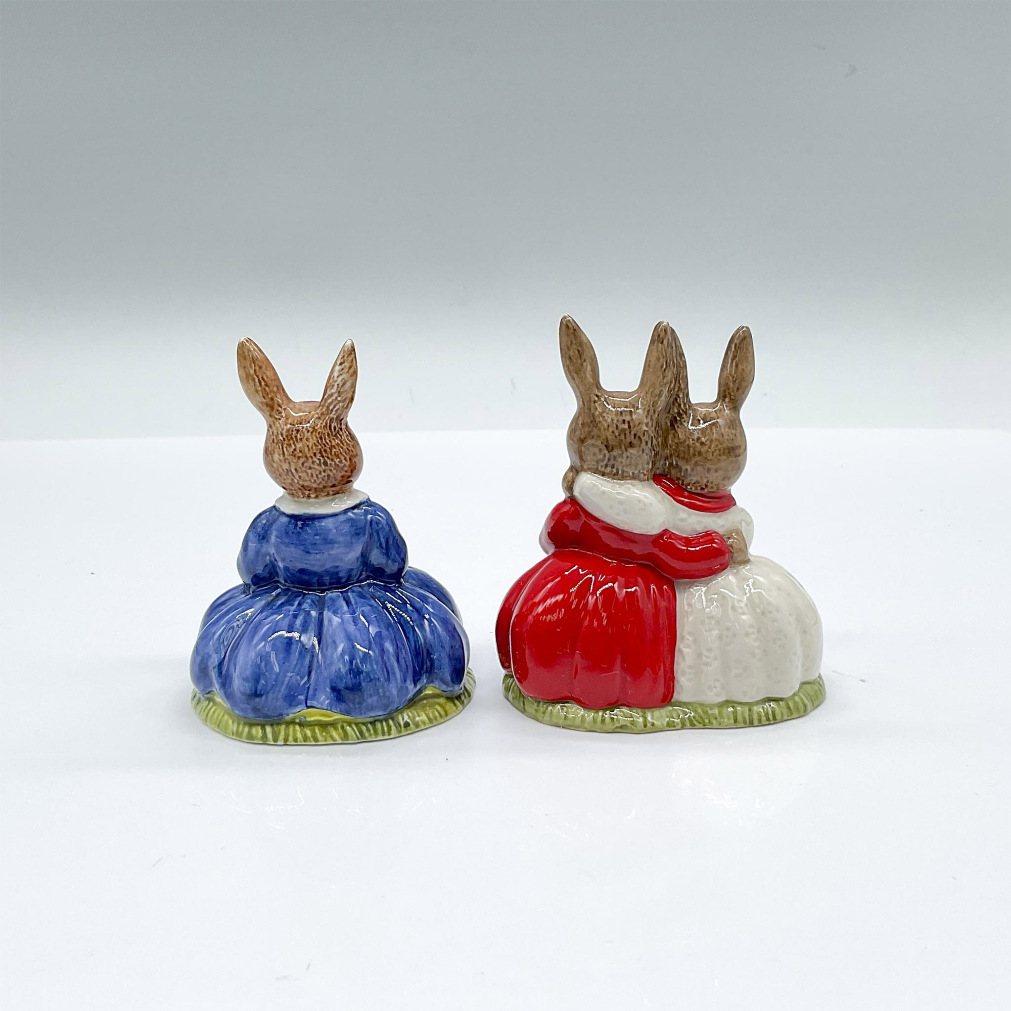 2pc Royal Doulton Bunnykins Figurines, Partners & Daisie - Image 2 of 3