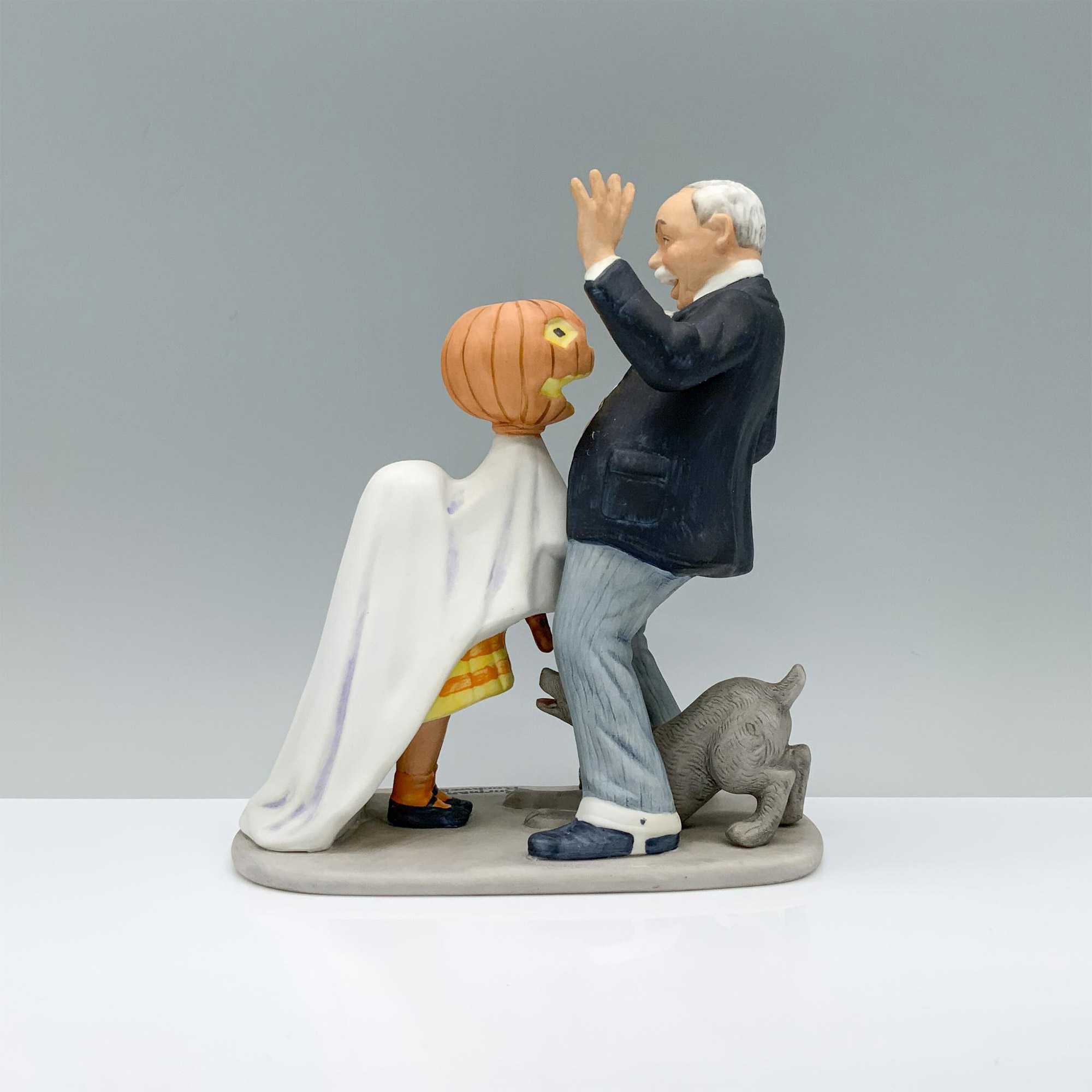 Norman Rockwell Figurine, Trick or Treat - Image 2 of 3