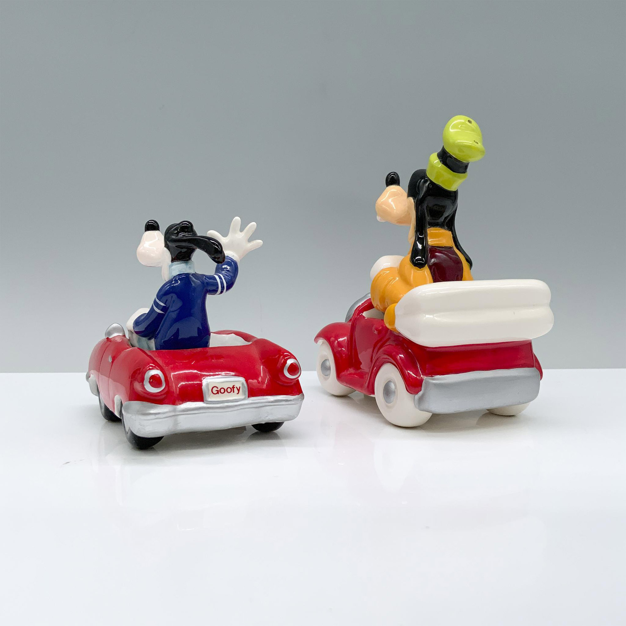 2pc Disney Goofy Car Themed Figurines - Image 2 of 3