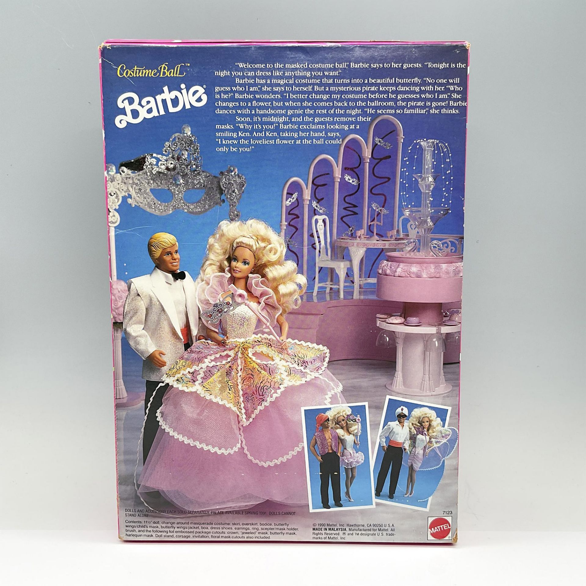 Mattel Barbie Doll, Costume Ball - Image 2 of 3