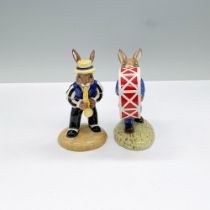 2pc Royal Doulton Bunnykins Figurines, Band DB89/186