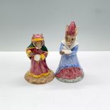 2pc Royal Doulton Bunnykins Figurines, Fortune & Sundial