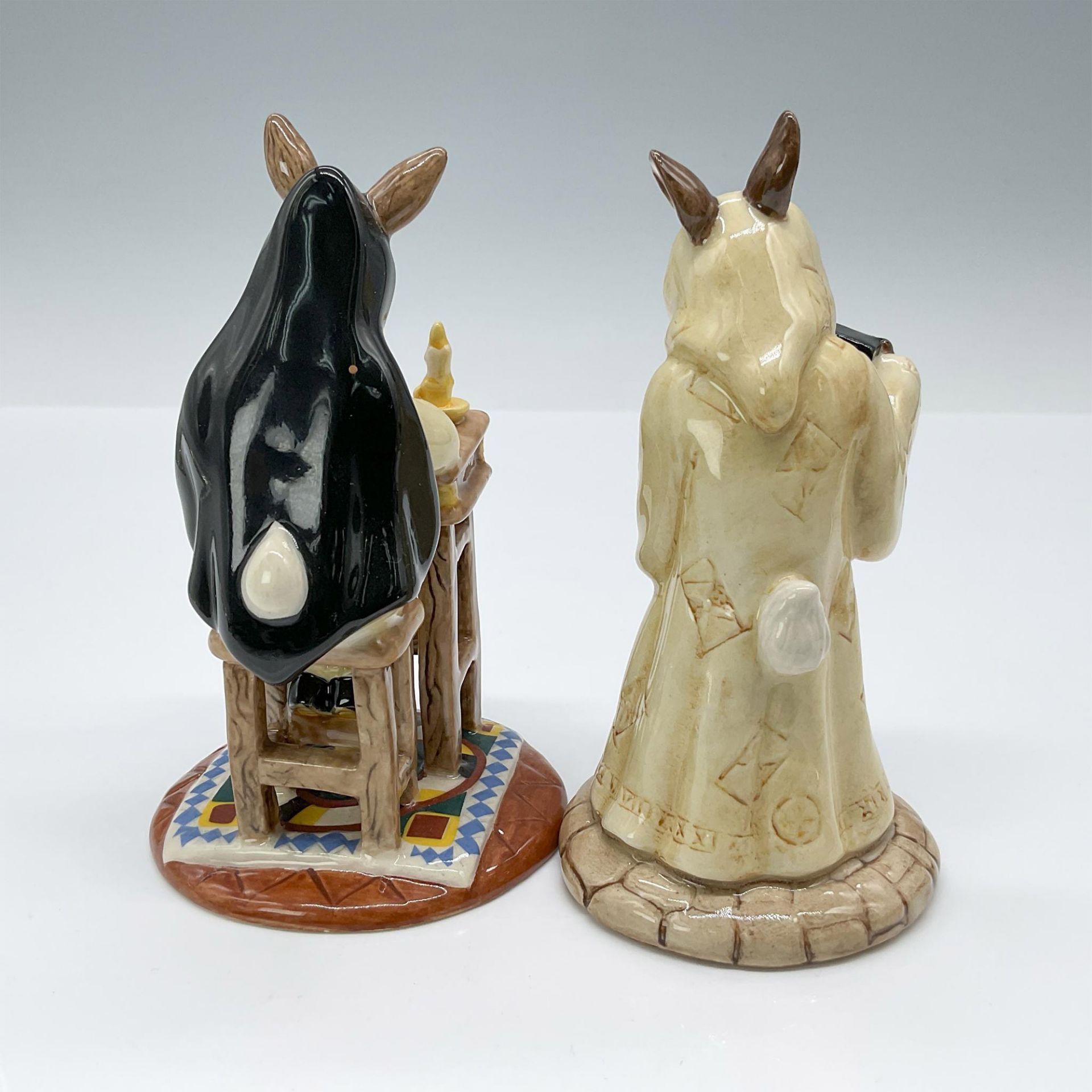 2pc Royal Doulton Bunnykins Figurines, Sands of time & Sister Mary Barbara, DB229 and DB334 - Bild 2 aus 3