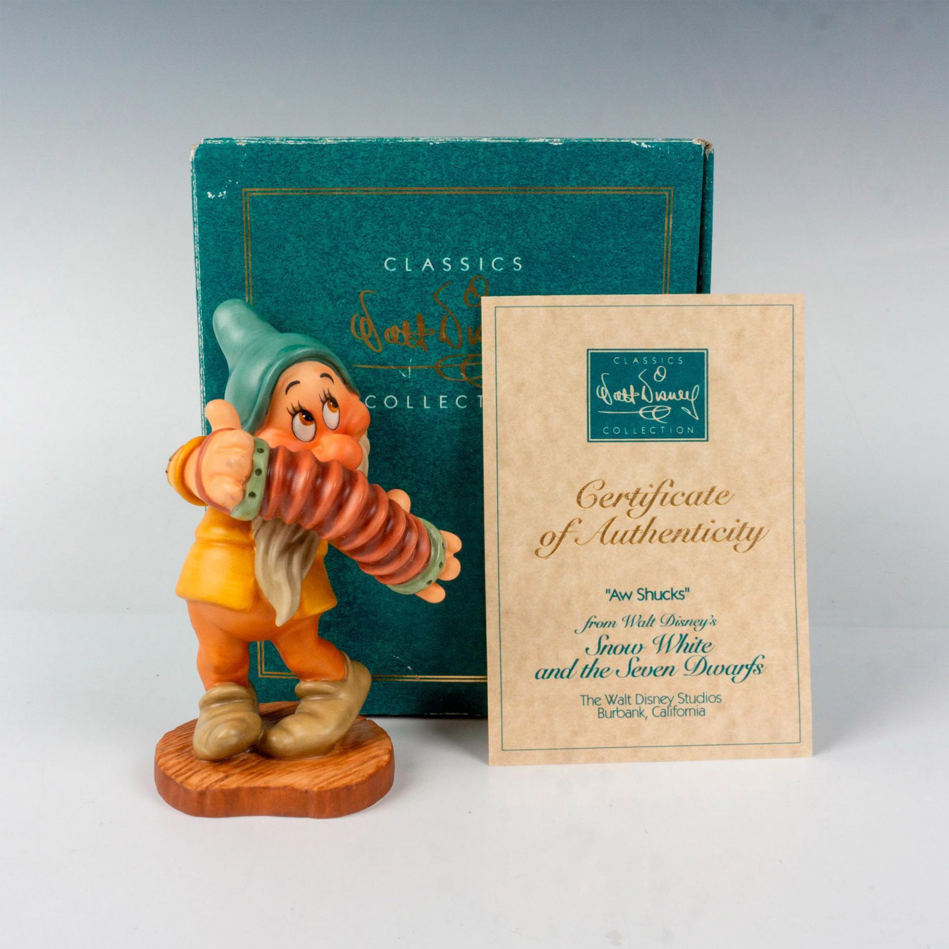 Walt Disney Classics Collection Figurine, Bashful - Image 4 of 4