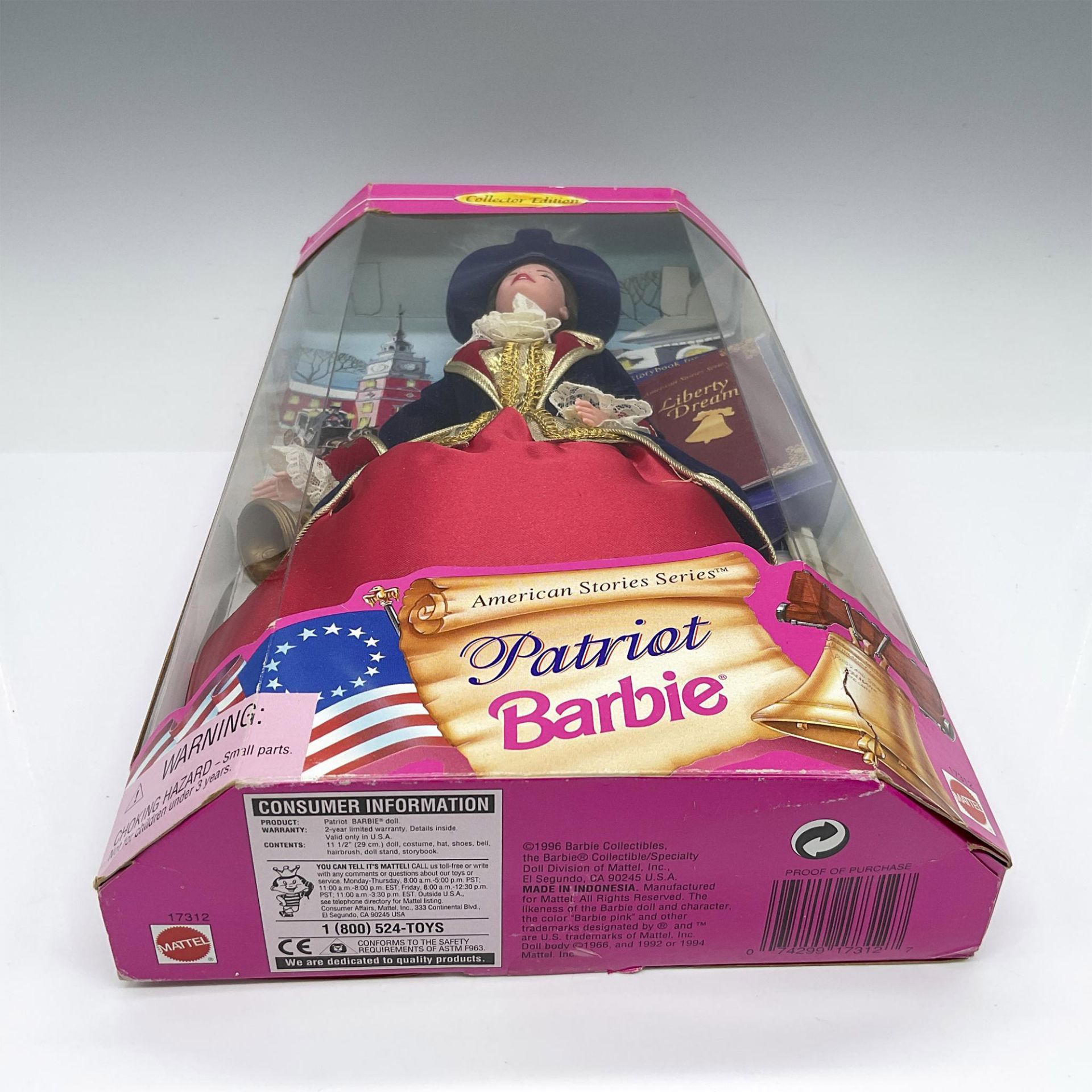 Mattel Patriot Barbie Doll Collector Edition, New in Box - Image 3 of 3