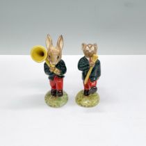 2pc Royal Doulton Bunnykins Figurines, Band DB109/105