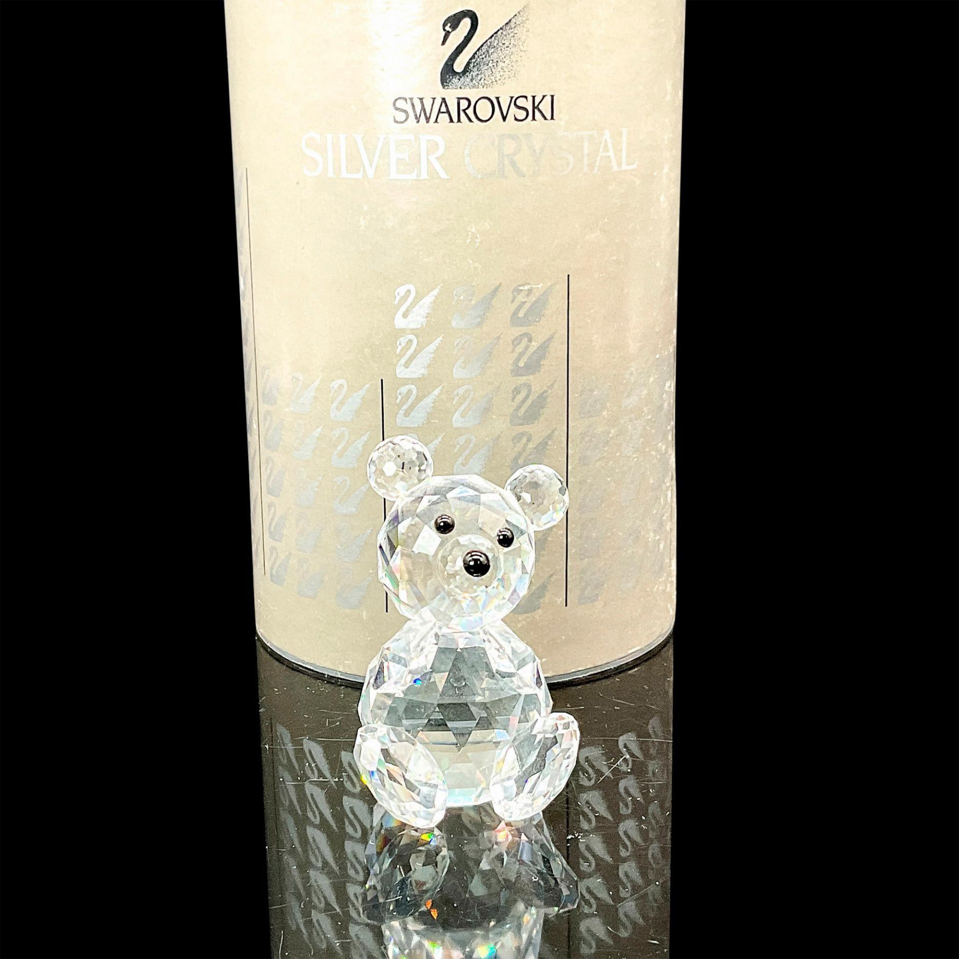 Swarovski Silver Crystal Figurine, Bear - Bild 4 aus 4