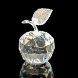 Swarovski Silver Crystal Figurine, Apple