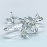 Swarovski Silver Crystal Figurine, Aeroplane