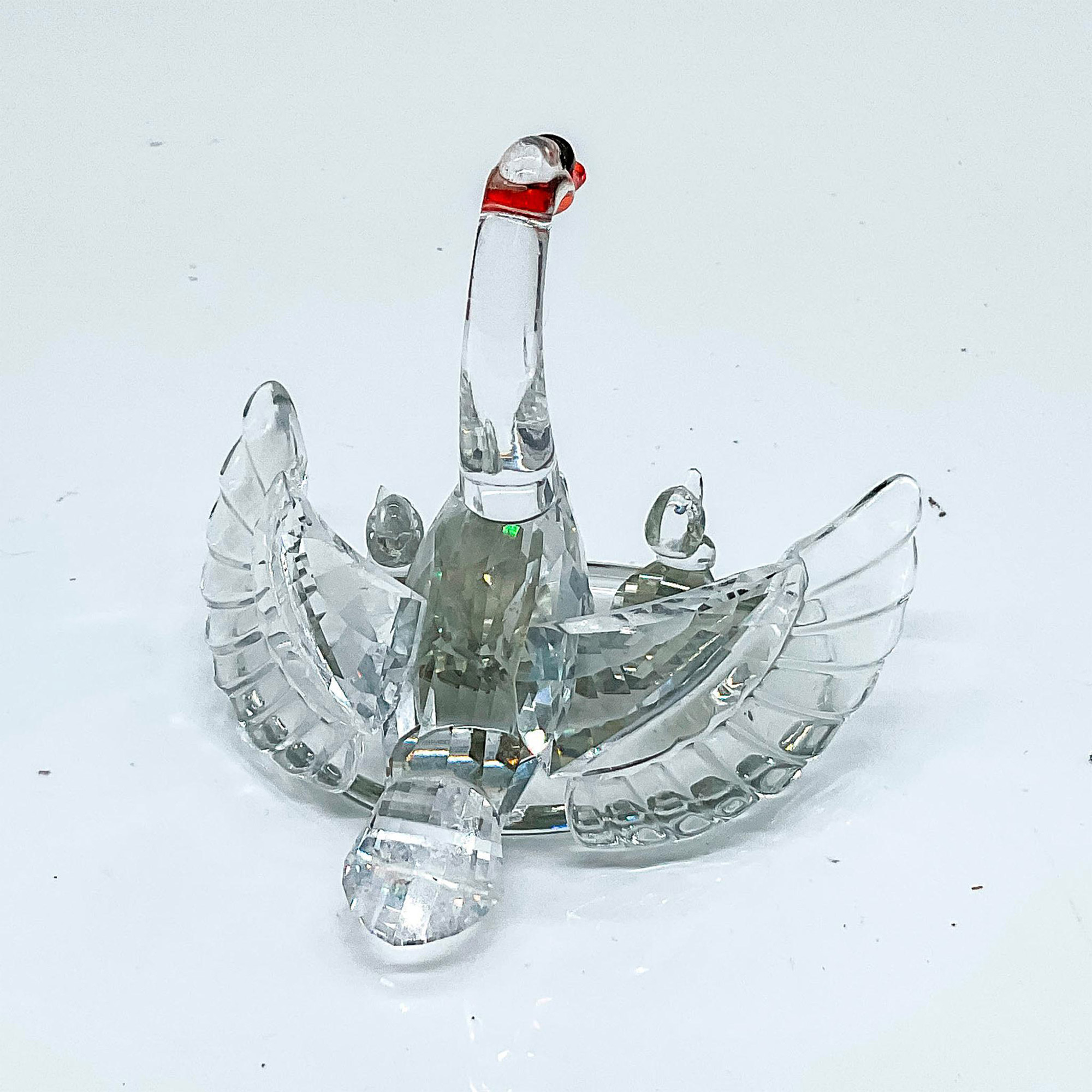 Swarovski Crystal Figurine, Swan Family - Image 2 of 4
