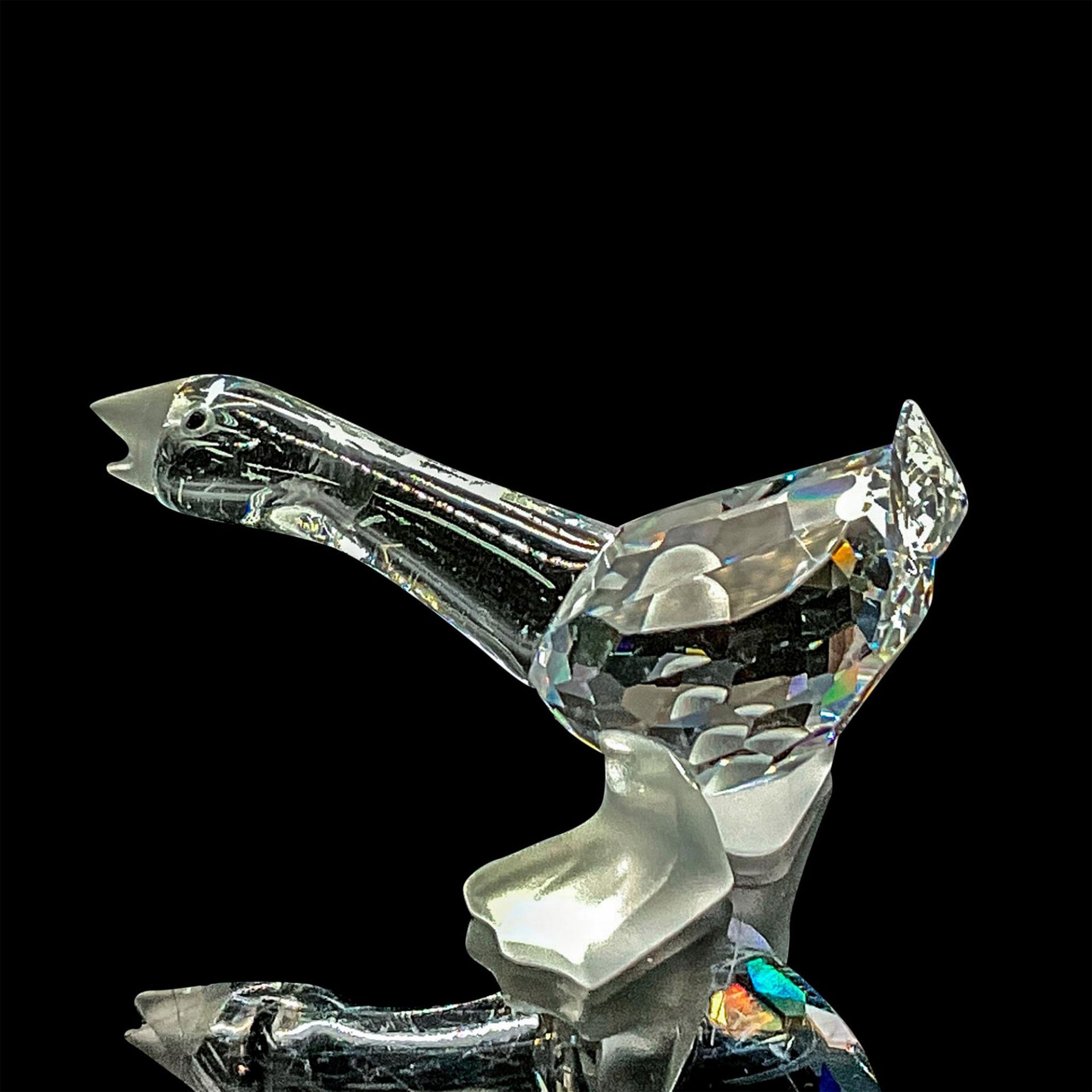 Swarovski Silver Crystal Figurine, Harry Gosling, Duck - Bild 2 aus 4