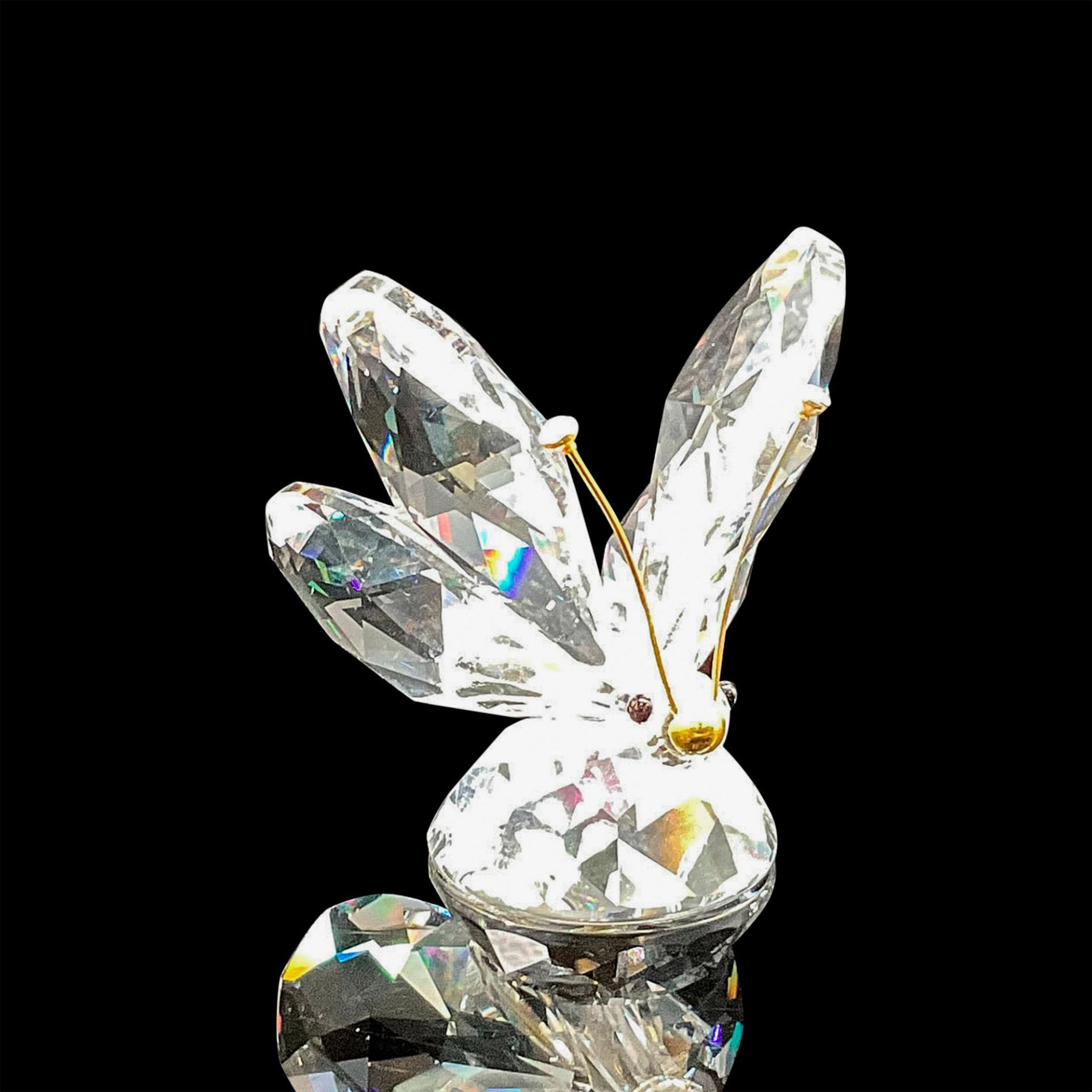 Swarovski Silver Crystal Figurine, Large Butterfly