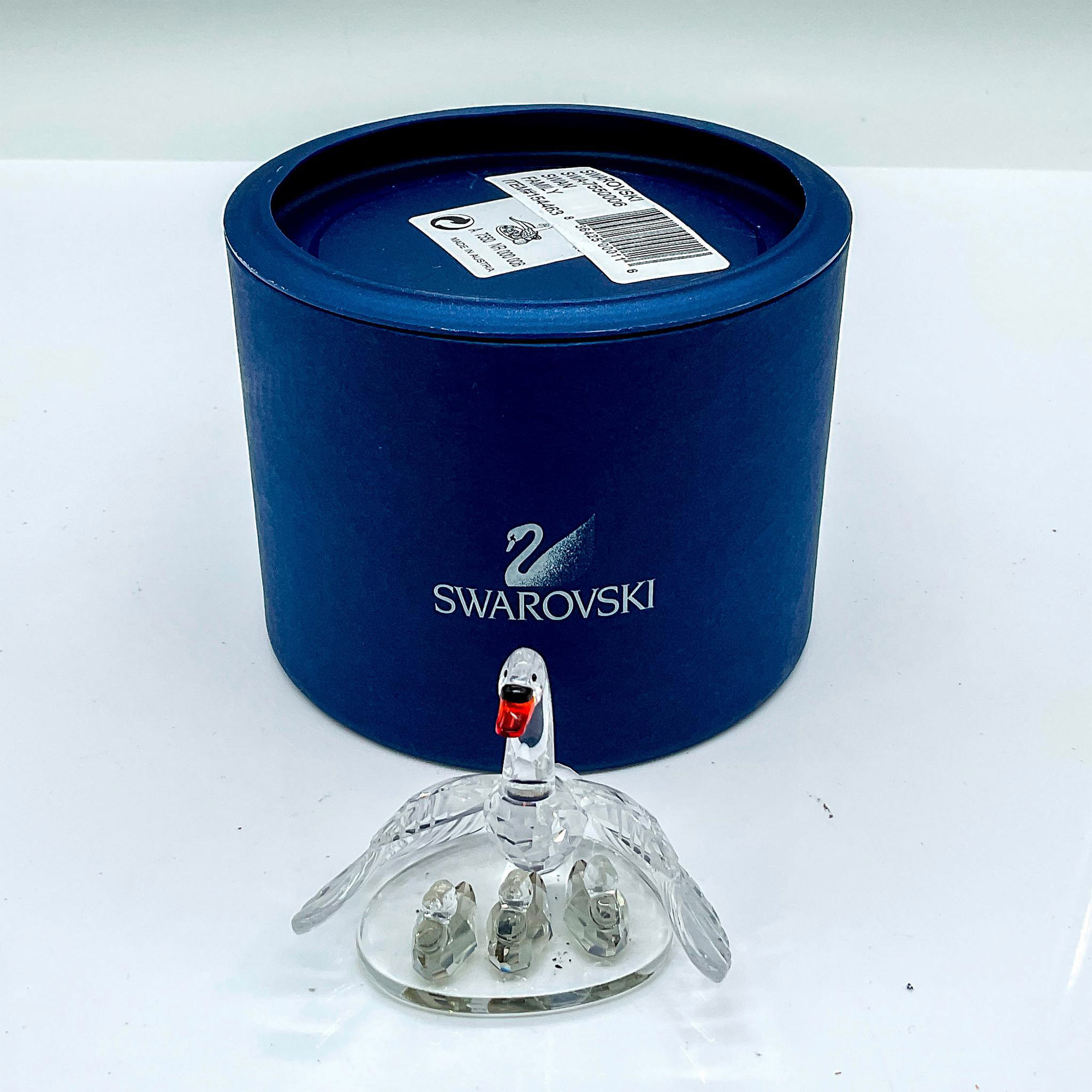 Swarovski Crystal Figurine, Swan Family - Image 4 of 4