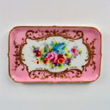 Le Tallec Limoges France Decorative Mini Tray