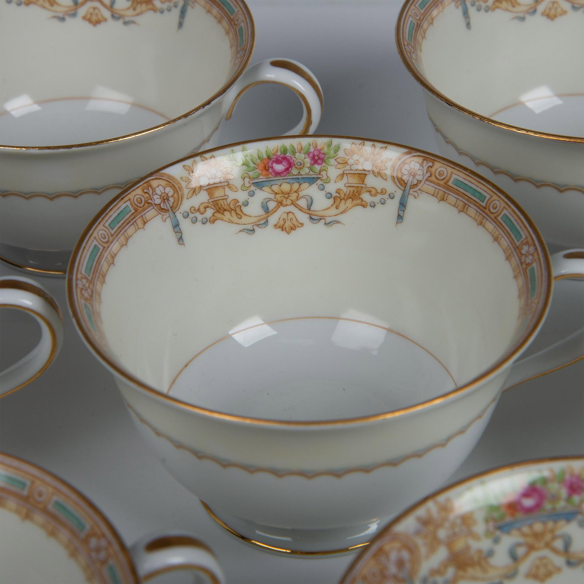 55 pc Vintage Noritake China Dinner Service for 8, Sonora - Image 9 of 11