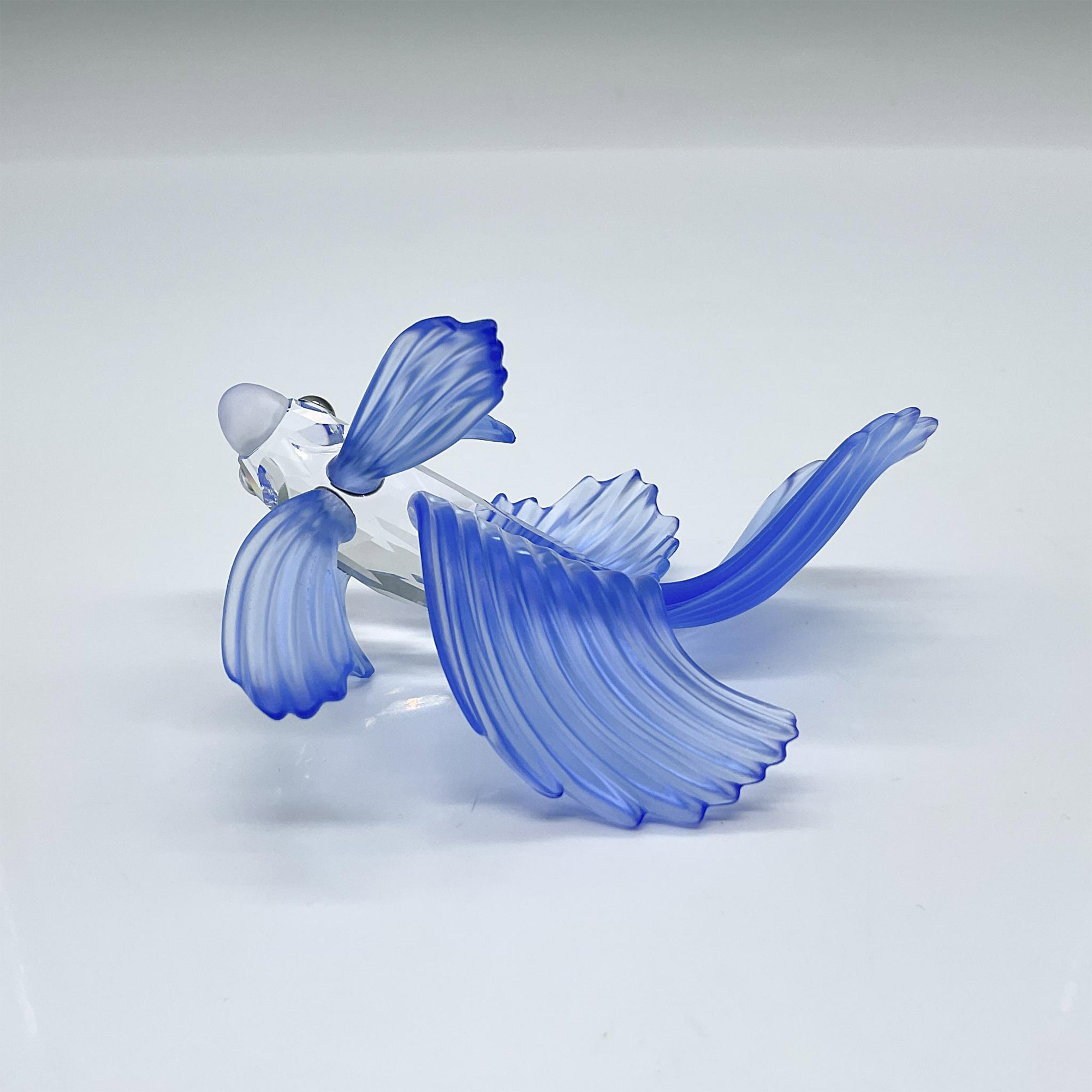 Swarovski Crystal Figurine, Siamese Fighting Fish - Blue - Image 3 of 3