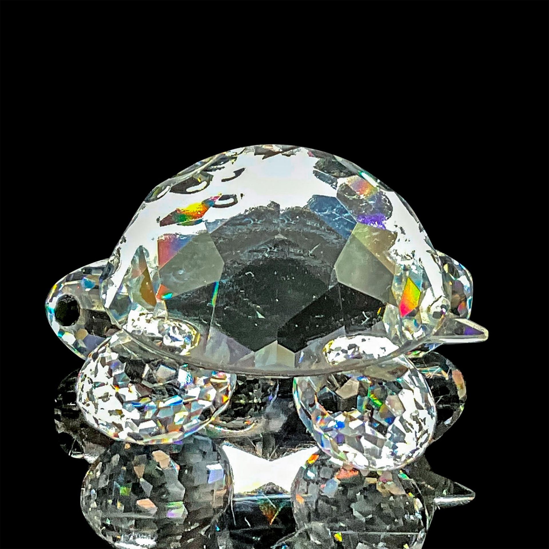 Swarovski Silver Crystal Figurine, Tortoise Small - Bild 2 aus 4